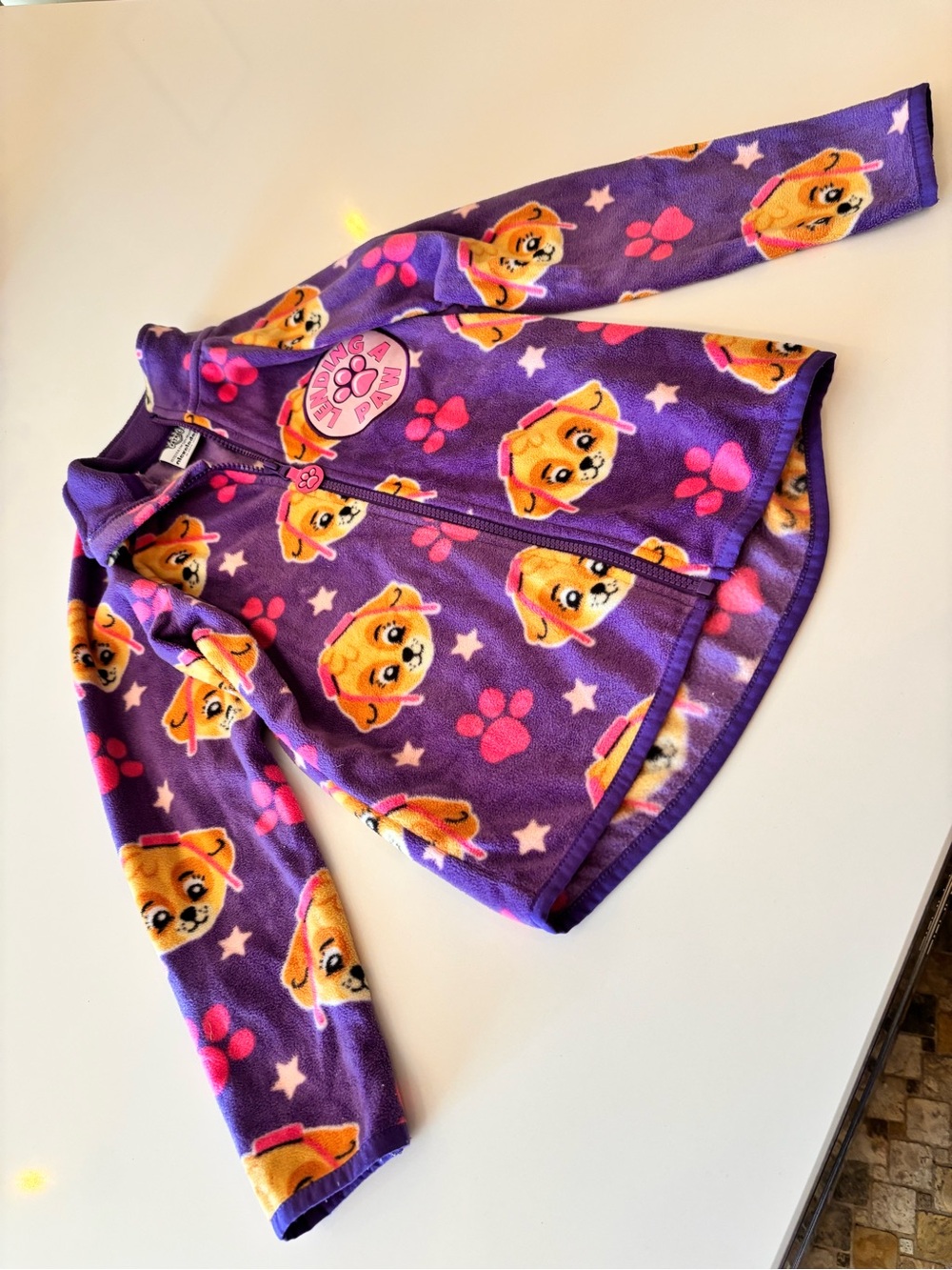 Paw patrol zip up sweater girls 8